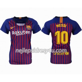 Fotbalový Dres FC Barcelona MESSI 10 Dámské Domácí 2018/19